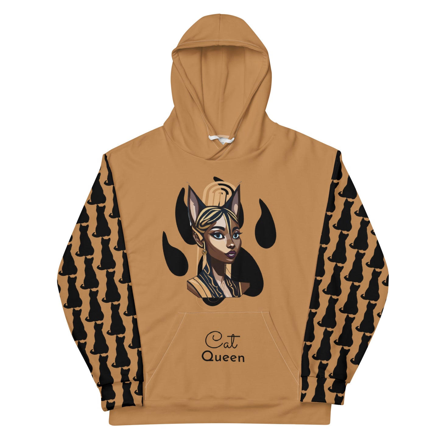 ANIMAL INSTINCT. Unisex Hoodie. CAT QUEEN