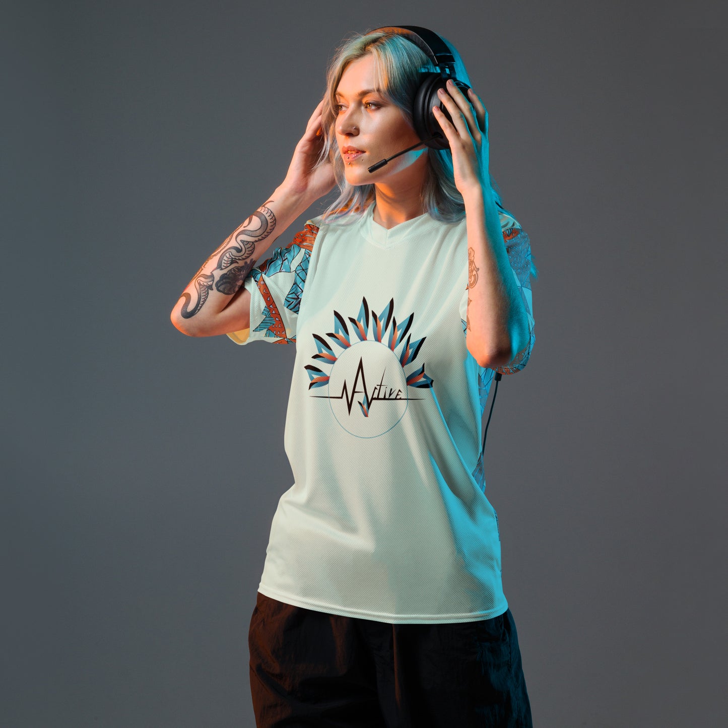 ACTIVE! Recycled unisex sports jersey