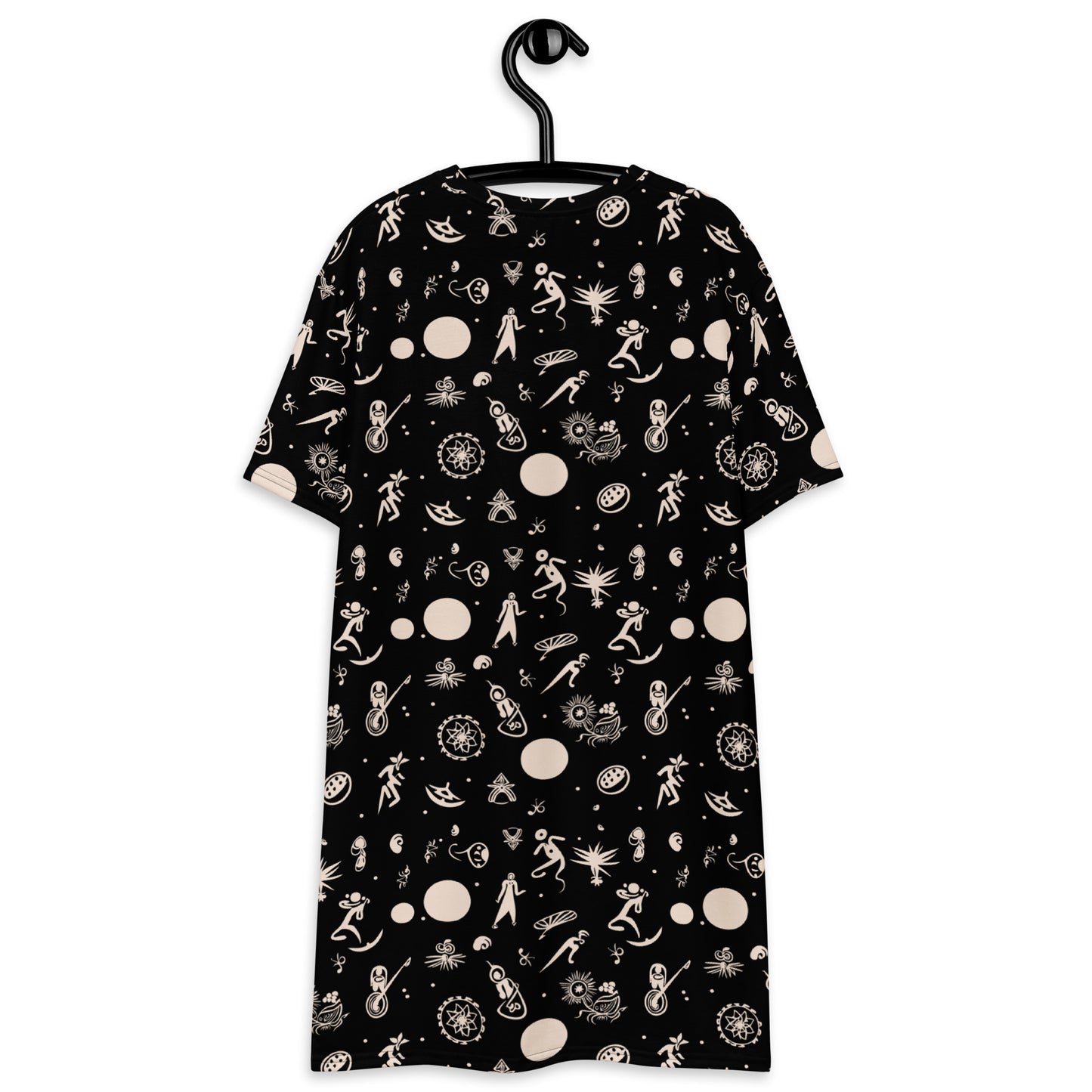 VIBE TRIBE. Oversized T-shirt dress