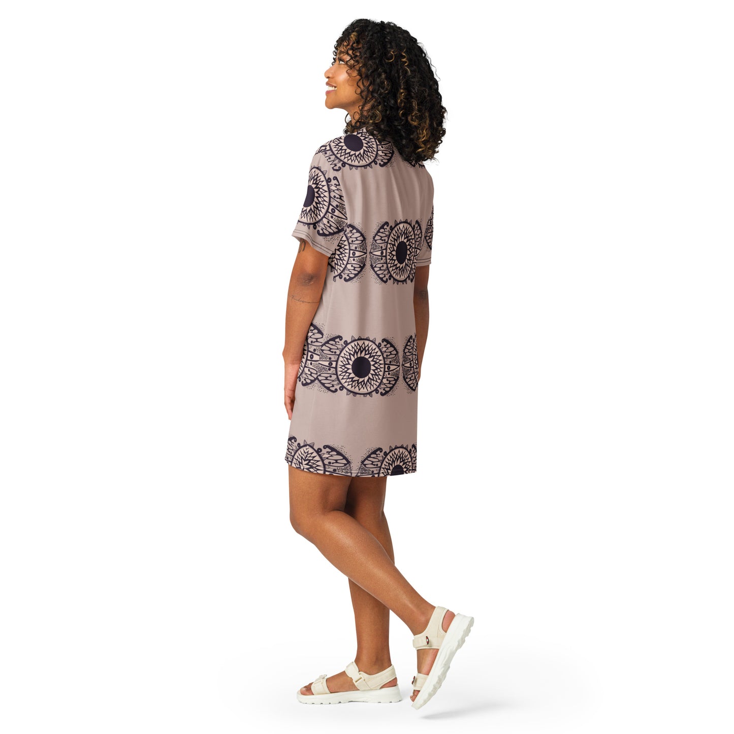 VIBE TRIBE. T-shirt dress