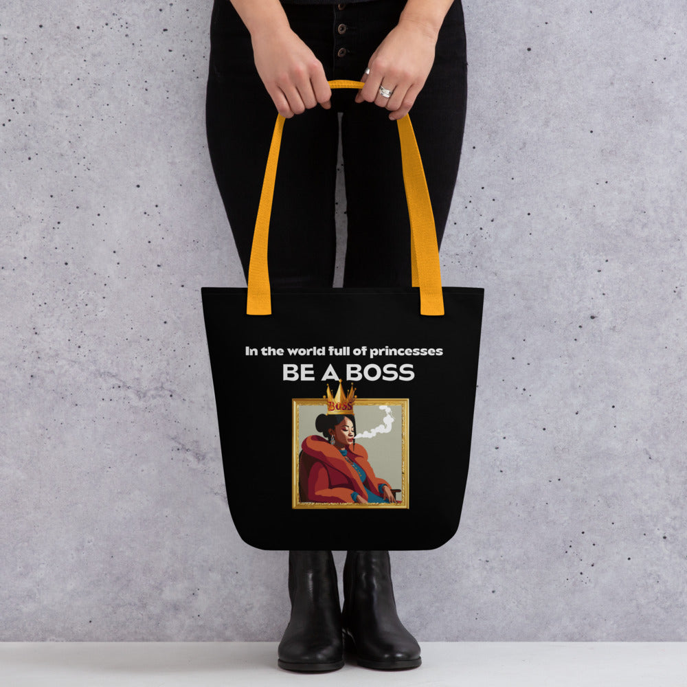 ATTITUDE. Tote bag. BE A BOSS.