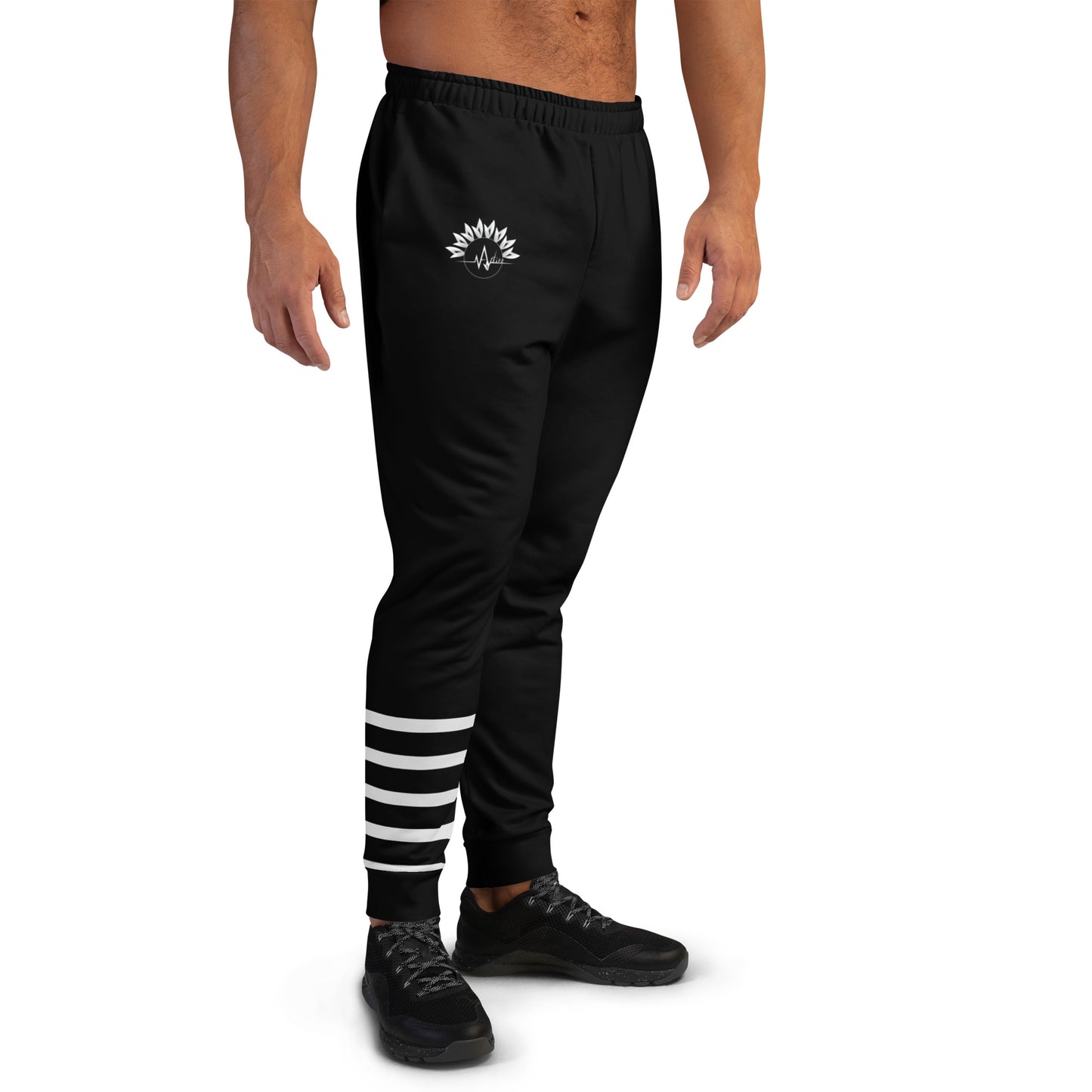 ACTIVE. Men's Joggers. Black.