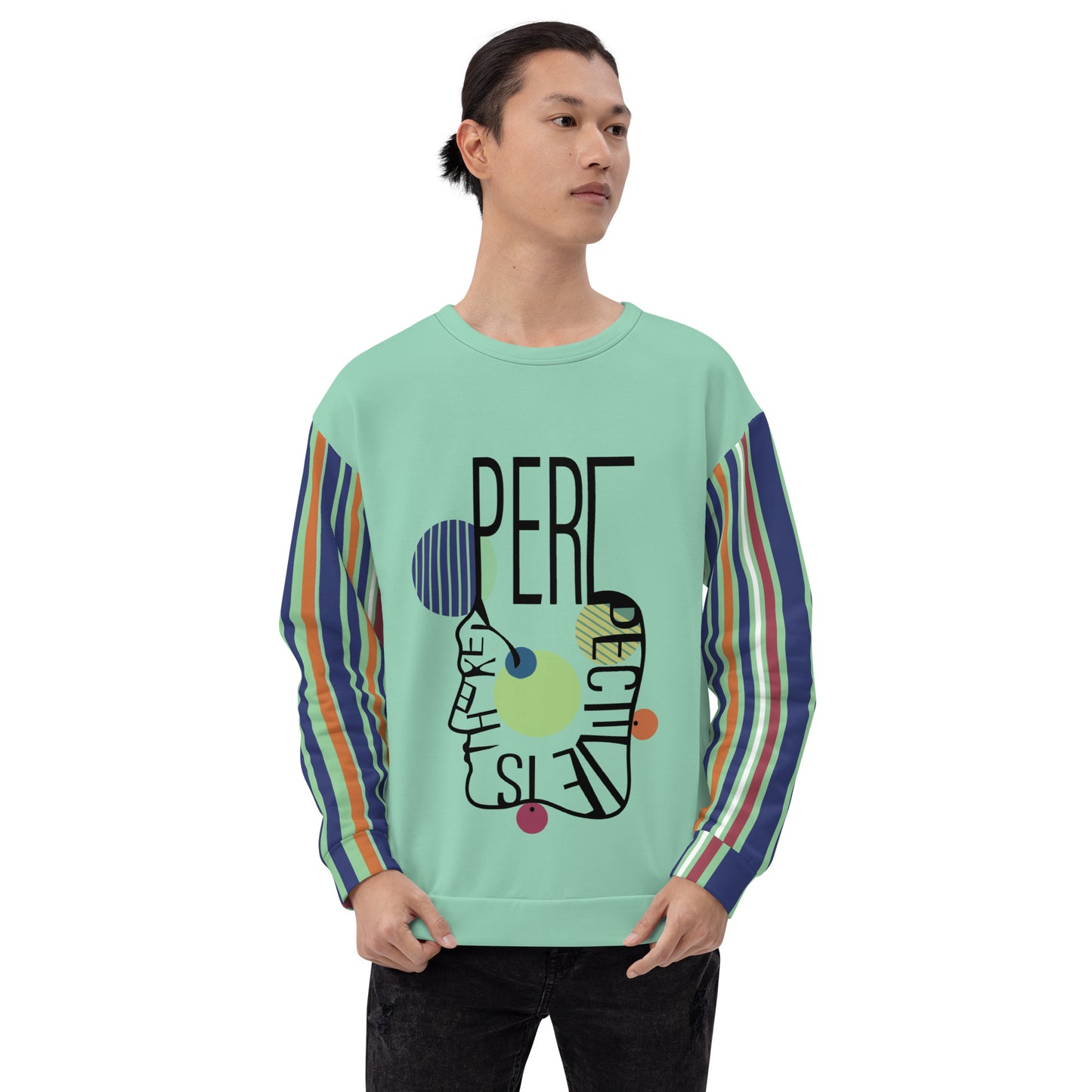 ATTITUDE. Unisex Sweatshirt. PERSPECTIVE.