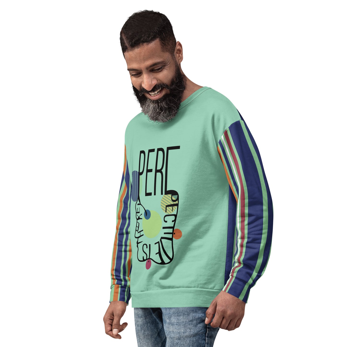 ATTITUDE. Unisex Sweatshirt. PERSPECTIVE.