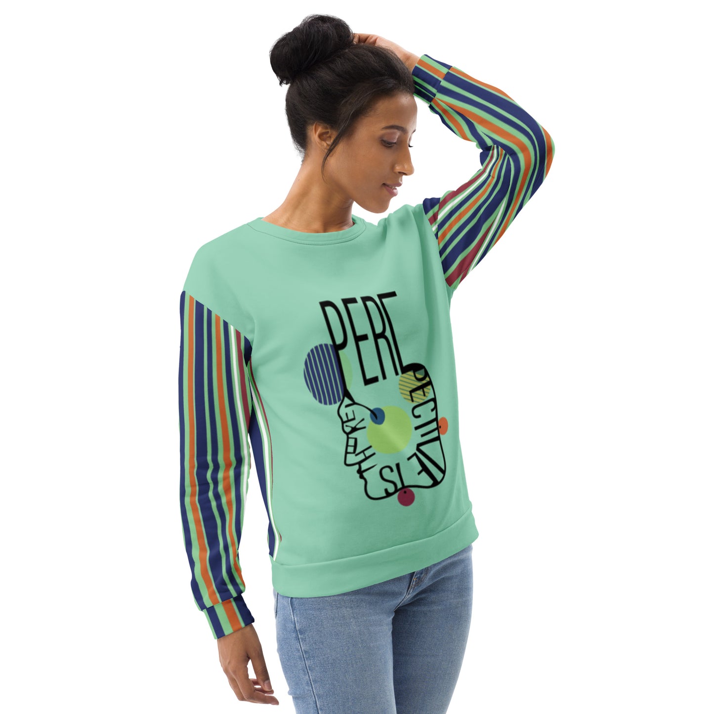 ATTITUDE. Unisex Sweatshirt. PERSPECTIVE.