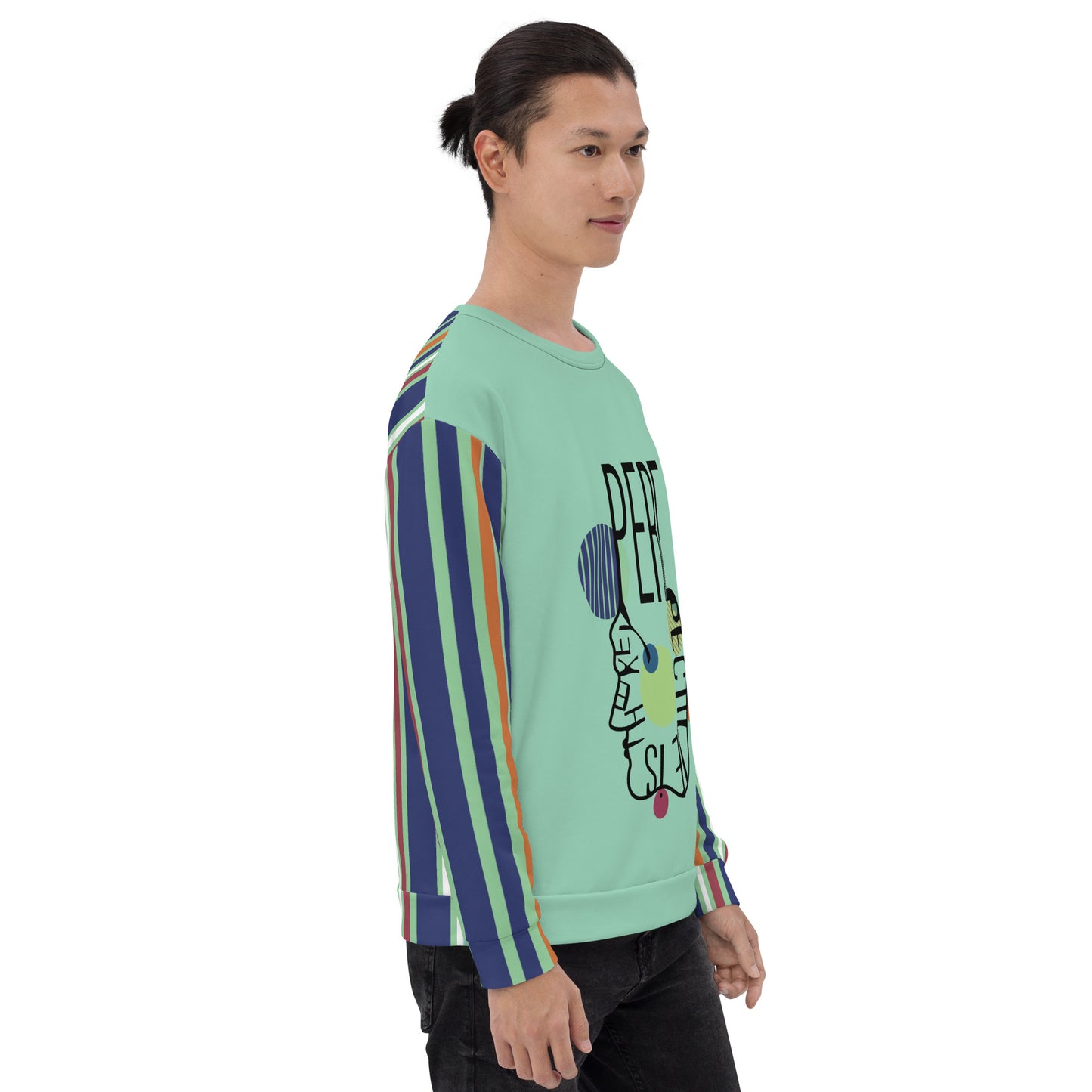 ATTITUDE. Unisex Sweatshirt. PERSPECTIVE.