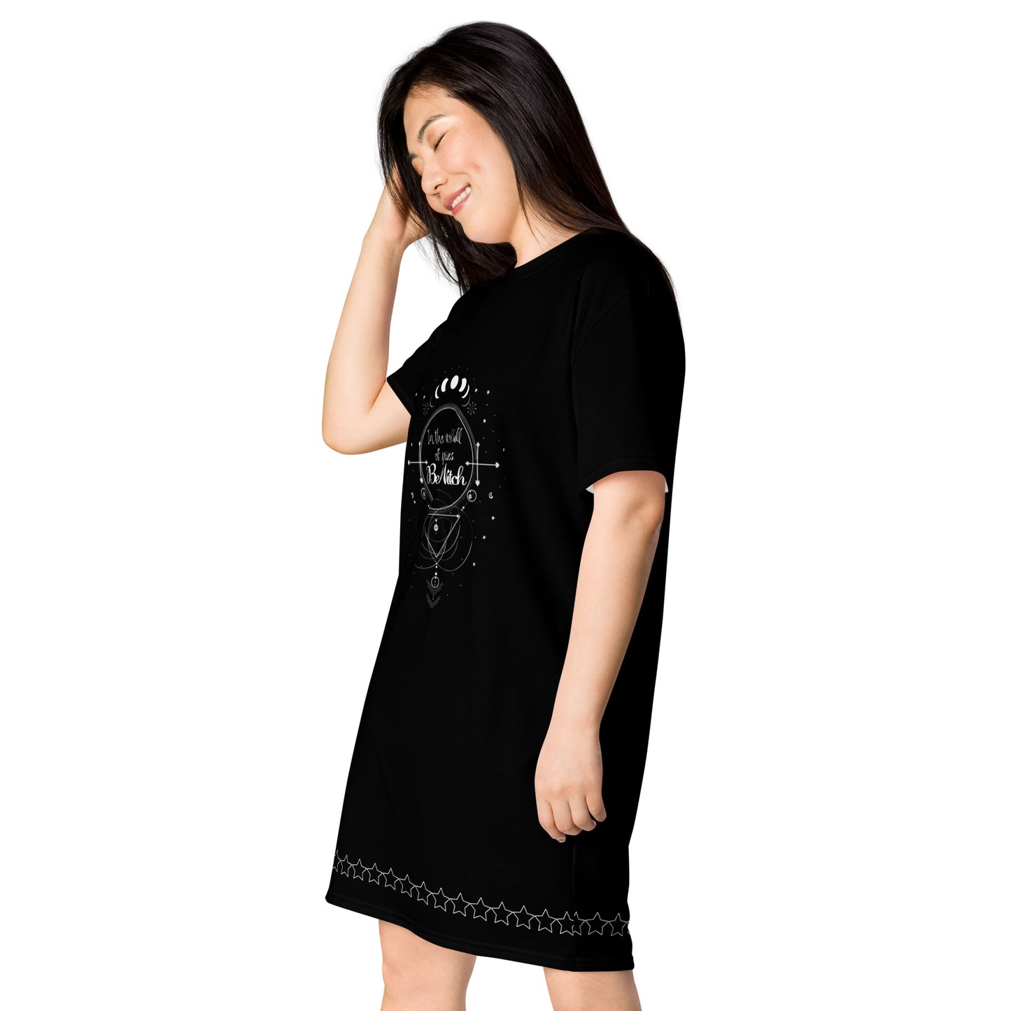 UNDER THE INFLUENCE. T-shirt dress. BE A WITCH.