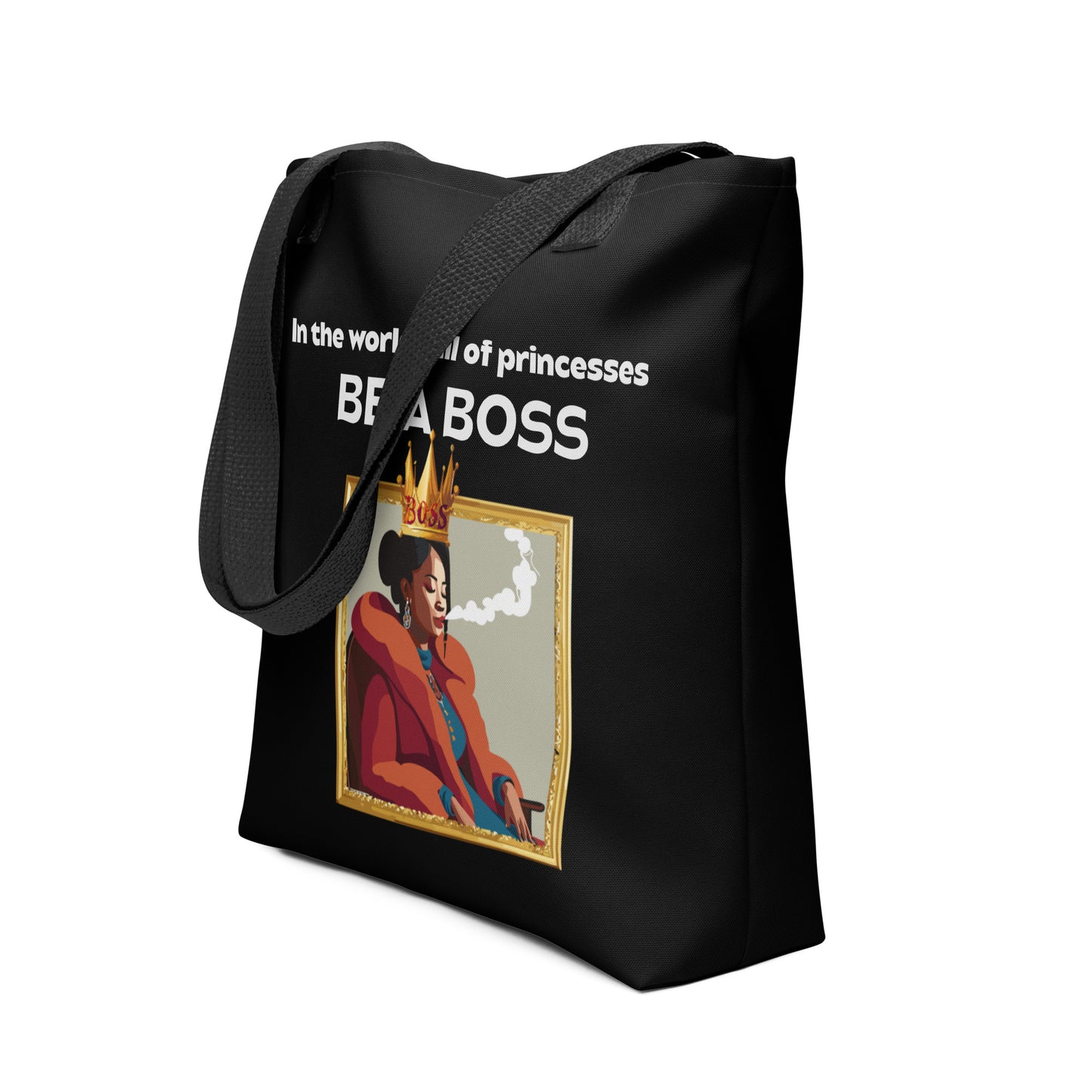 ATTITUDE. Tote bag. BE A BOSS.