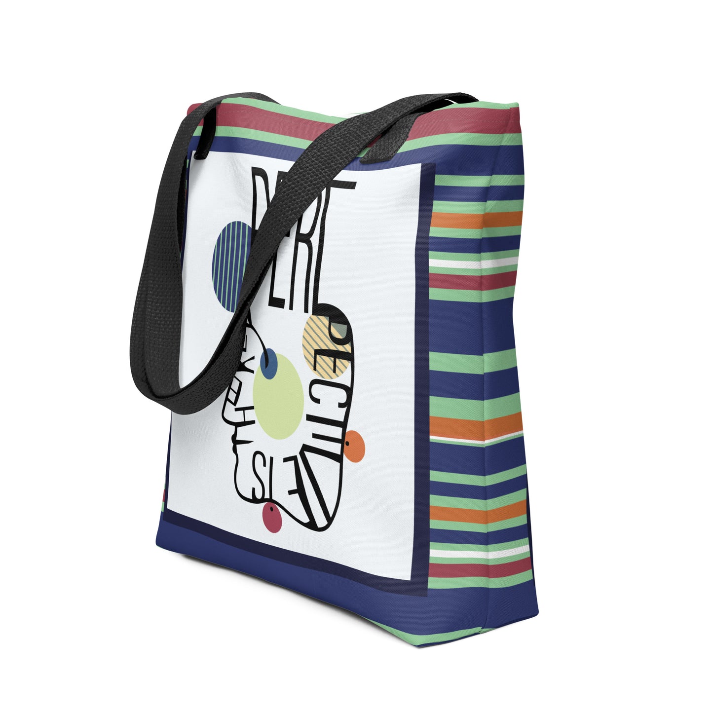 ATTITUDE. Tote bag. PERSPECTIVE.