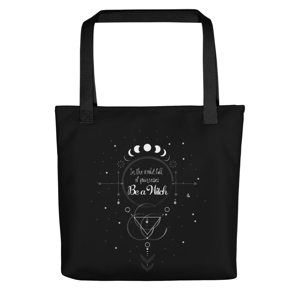 UNDER THE INFLUENCE. Tote bag. BE A WITCH.