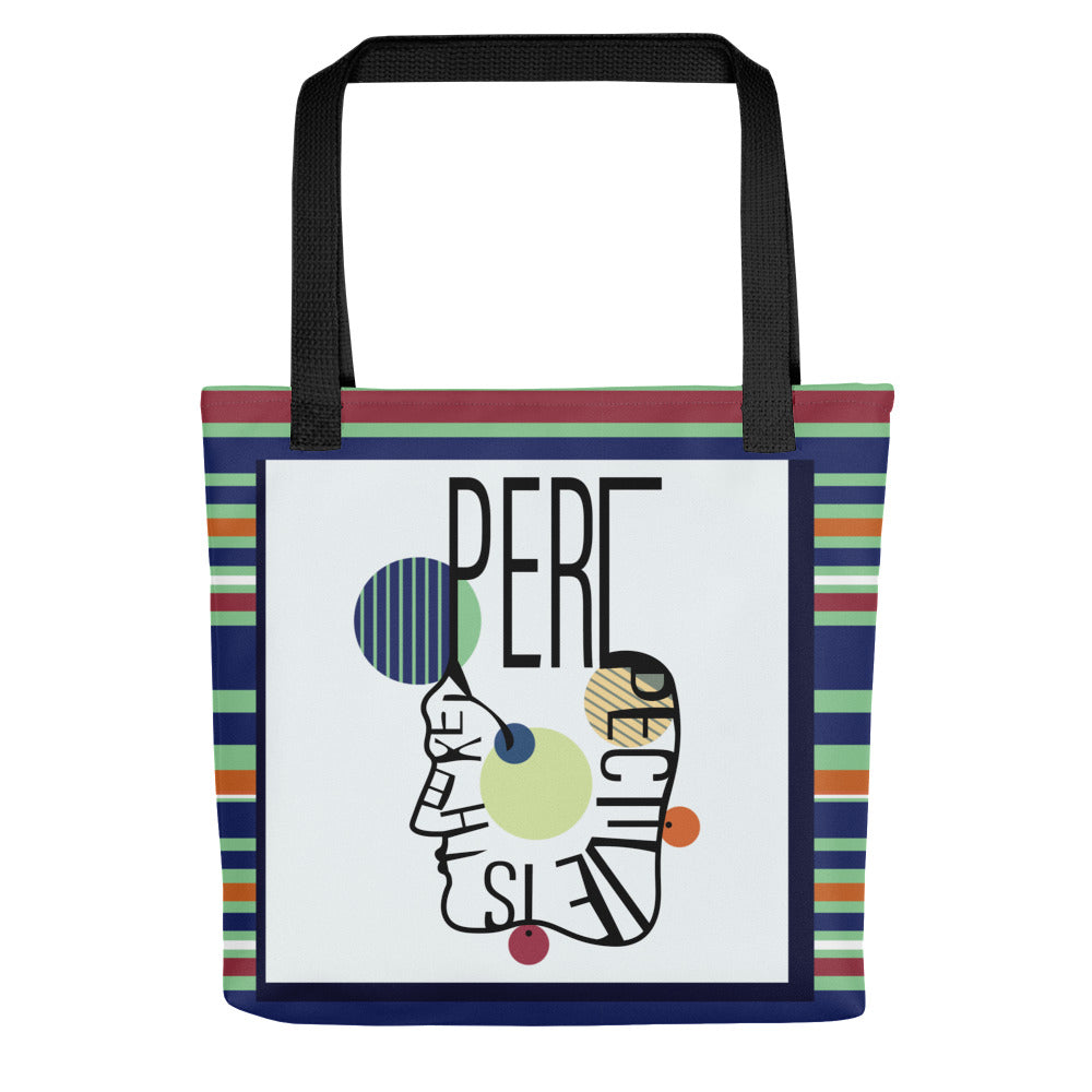 ATTITUDE. Tote bag. PERSPECTIVE.