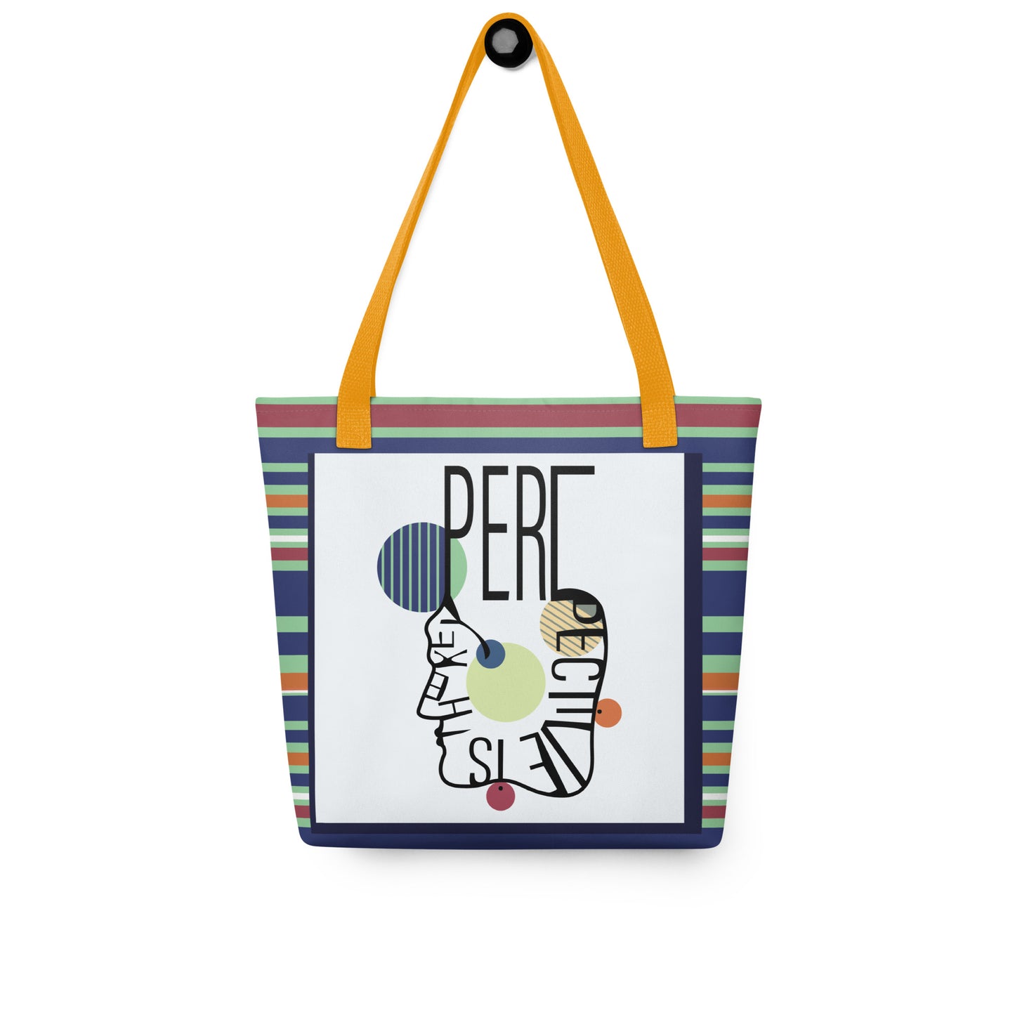 ATTITUDE. Tote bag. PERSPECTIVE.