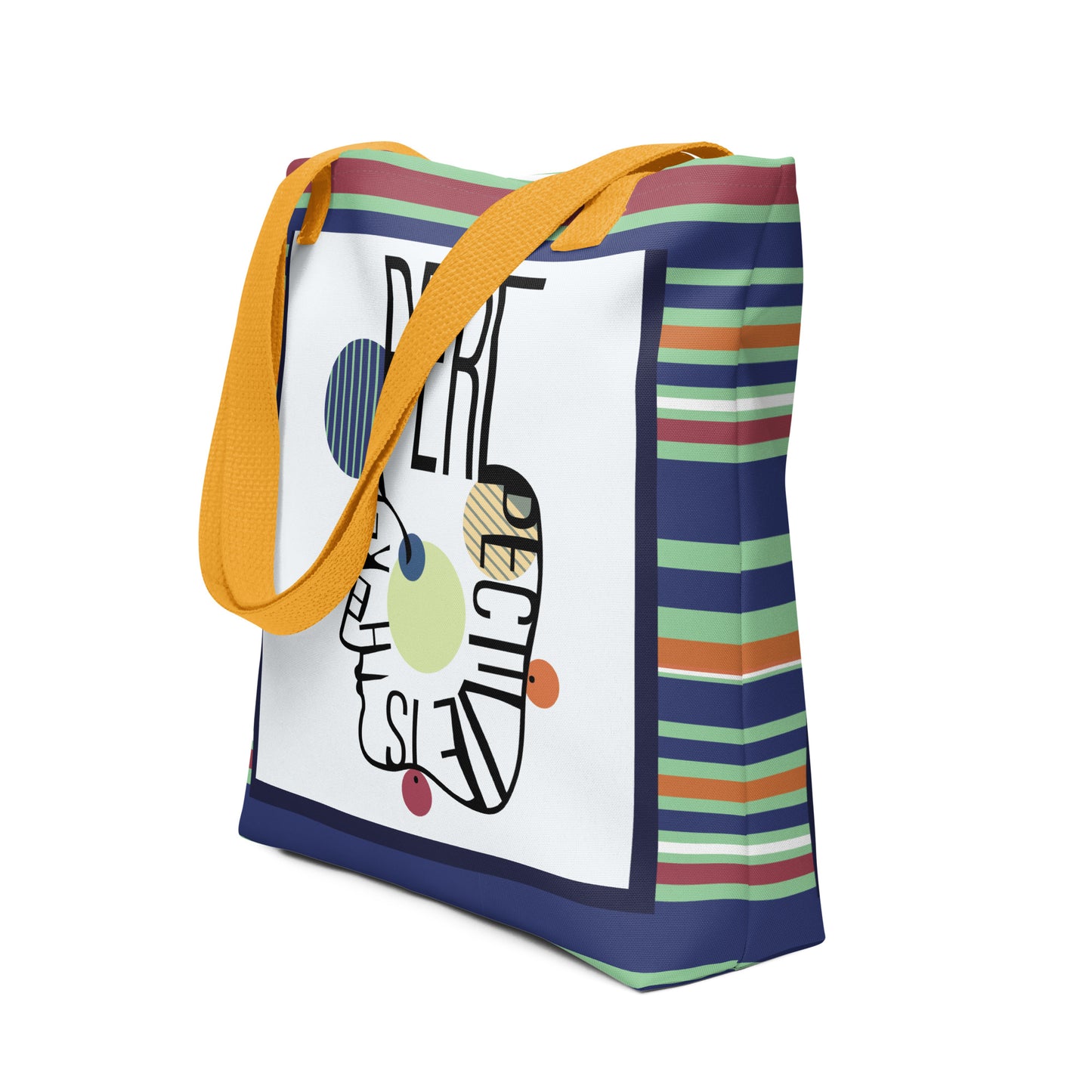 ATTITUDE. Tote bag. PERSPECTIVE.