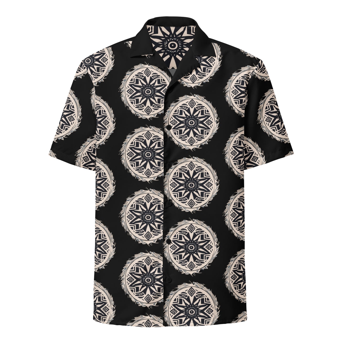 VIBE TRIBE. Unisex button shirt.