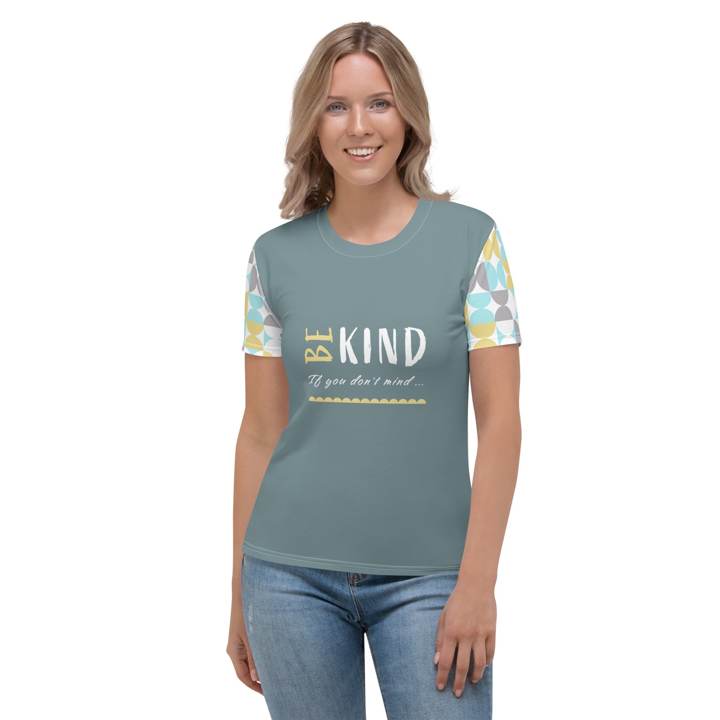 ATTITUDE. BE KIND. Women's T-shirt.