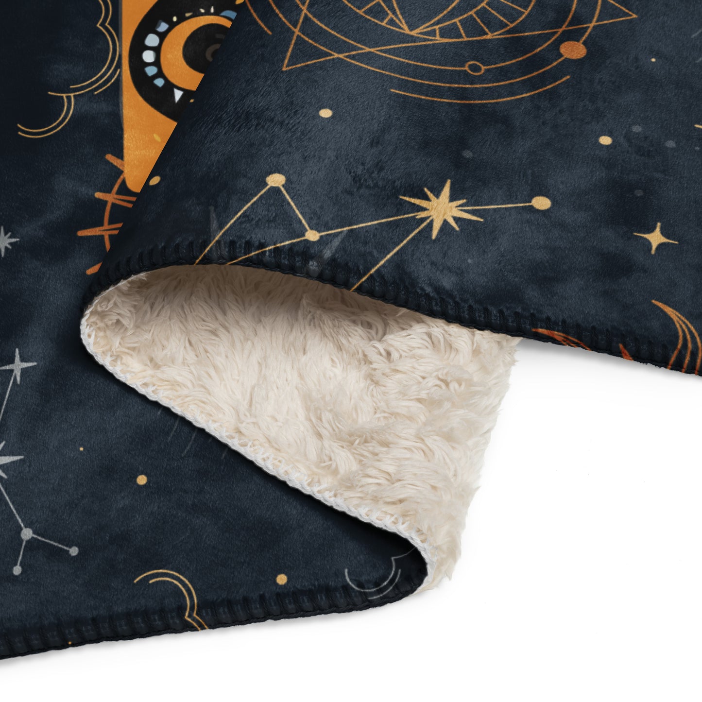 UNDER THE INFLUENCE. Sherpa blanket. GODDESS.