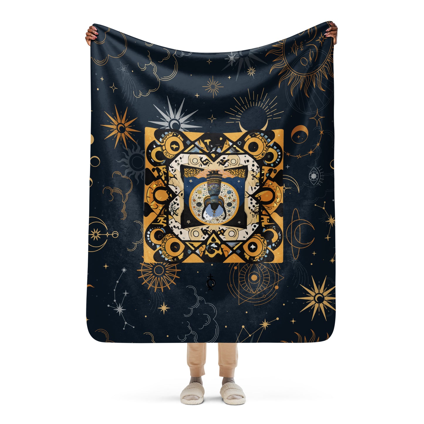 UNDER THE INFLUENCE. Sherpa blanket. GODDESS.