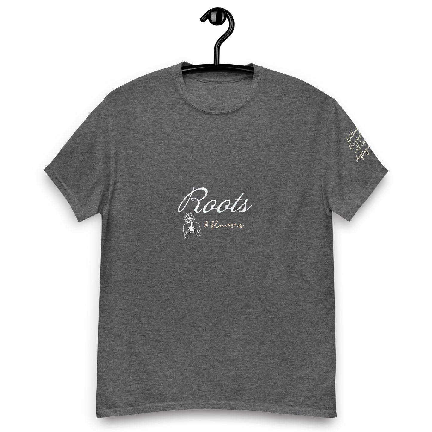 T-shirt with rosette mandala.