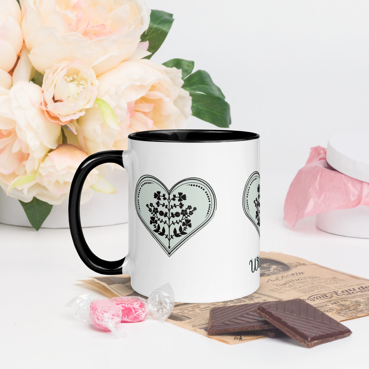 ROOTS! Mug with Color Inside. WITH LOVE.