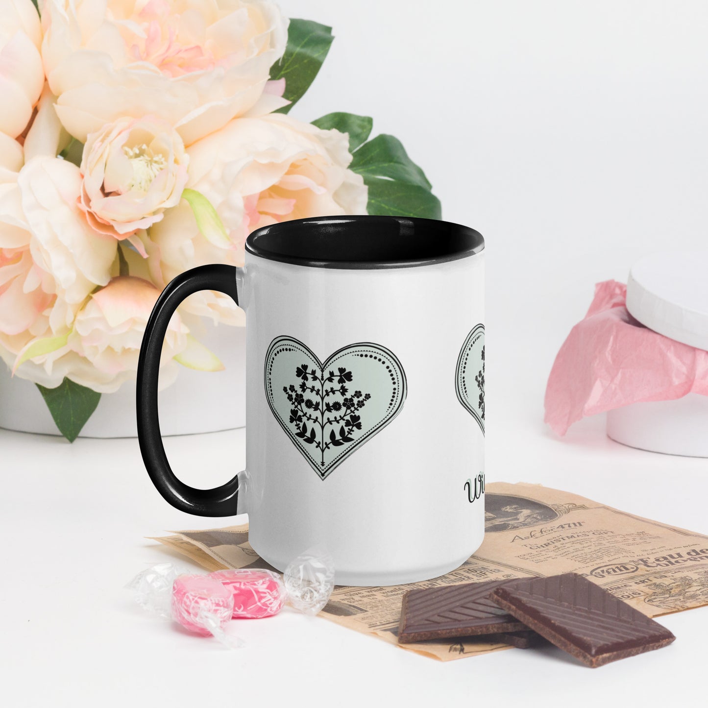 ROOTS! Mug with Color Inside. WITH LOVE.